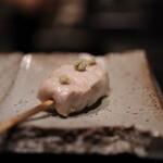 蛤坂 まえかわ - 高坂鶏のささみ山葵