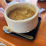 甘味喫茶 おかげ庵 - ほうじ茶オレ