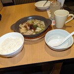 ガスト - 参鶏湯 ＋ ライス（並） ＋ ドリンクバー