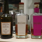 フィエルテ - 1種類のカルバドス、2種類のウイスキーの中からチョイス