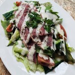 熏烤牛肉沙拉-pastramibeef salad-