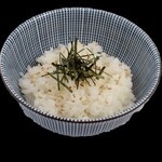 Yaki ago shio raamen takahashi - お茶漬け用白めし