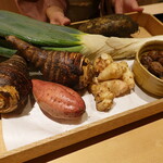 橦木町 しみず - 本日の食材