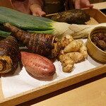 橦木町 しみず - 本日の食材