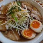 喜多方ラーメン 坂内 - 大根おろしが効いて美味しかったです！