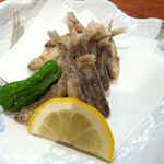 旬彩 一徳 - 鮎子の唐揚げ