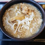 うさぎ家 - 背脂うどん　780円