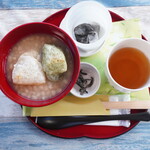 茶工房・かはだ - 【2022.11】白小豆のぜんざい(税込750円)