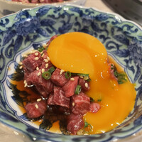焼肉 ワガママ気まま - 特選！炙りユッケ　1,680円