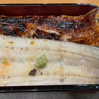 うなぎ 海雲 - 相盛りうな重 特上(4,700円)