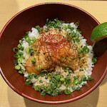 饗 くろ喜 - 「真河豚の炙り刺身めし」500円