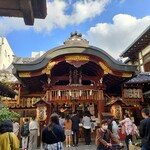 すき焼き キムラ - 錦天満宮も繁盛してます。