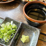 Gansen - そばつゆと薬味