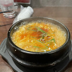 韓国家庭料理 焼肉 明洞 - スンドゥブ