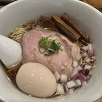 麺亭 しま田 - 特製煮干しそば　1,100円