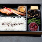 Saikyo grilled salmon Bento (boxed lunch)