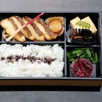 Salt-grilled sea Bento (boxed lunch)