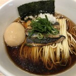 麺屋一燈 - 秋刀魚そば＋味玉