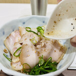 Tanrei Ramen Tsuchinotomi - 塩ダレはほんのり酸味があって美味