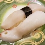 回転寿し トリトン - たこ足・たこ頭二種盛り。