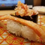 回転寿し トリトン - カニ別角度。