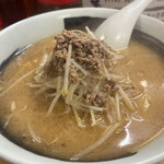 味噌ラーメン ギョウサン 味富 - 