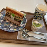 コウジ サンドイッチ - モーニングセット