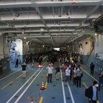 ラーメン 三亀 - おまけ：輸送艦くにさき艦内