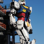 ラーメン 三亀 - おまけ：動いているガンダム