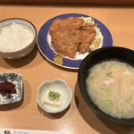 和茶房亀田 - ミックスフライ定食