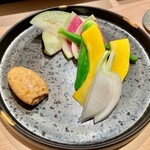 はっこく - 2022.9.  箸休め①バーニャカウダ