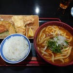 Udongokuu - 匠カレーうどん＋白御飯