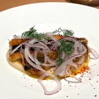 マンサルヴァ - 穴子 (三陸)・白インゲン豆・発酵しらうお