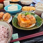 三良坂地豆腐処 豆遊 - 2022年11月　豆腐ばかり1