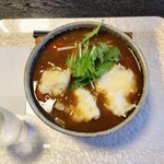 麺ひめ - 鶏天カレーうどん