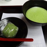 和の間 セントレア店 - あたしゃお抹茶せっと