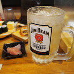 魚路 - メガ ジムビーム ハイボール