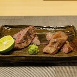 鶏割烹 まことや - 北海道産ヒウチと佐賀県産シャトーブリアンステーキ