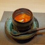 鶏割烹 まことや - 白身魚のかぶら蒸し