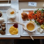 ホテル京阪 - 料理写真:ホテルの朝食。
