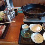 和食さと - すき焼き鍋