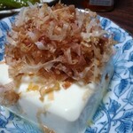 植田鰹節店 - 冷や奴にon