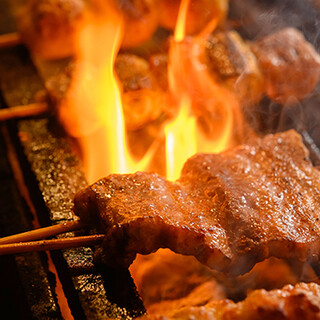A wide variety of Grilled skewer made with authentic charcoal and domestic chicken