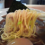 濃厚魚介らぅ麺 純 - 細めん