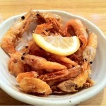 立呑み 得一  - 小エビ唐揚げ