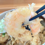 蕎麦 くつざわ - 小海老天