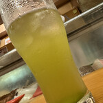 鮨処 音羽 - 緑ハイ