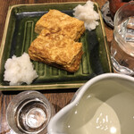 蕎麦小路 さわらび - 玉子焼き