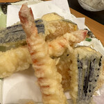 鮨処 音羽 - 天ぷら盛合せ