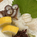 鮨処 音羽 - タコのお刺身